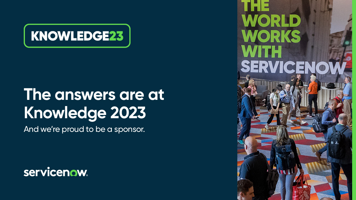 Live Event - Join AutomatePro at ServiceNow Knowledge23 in Las Vegas